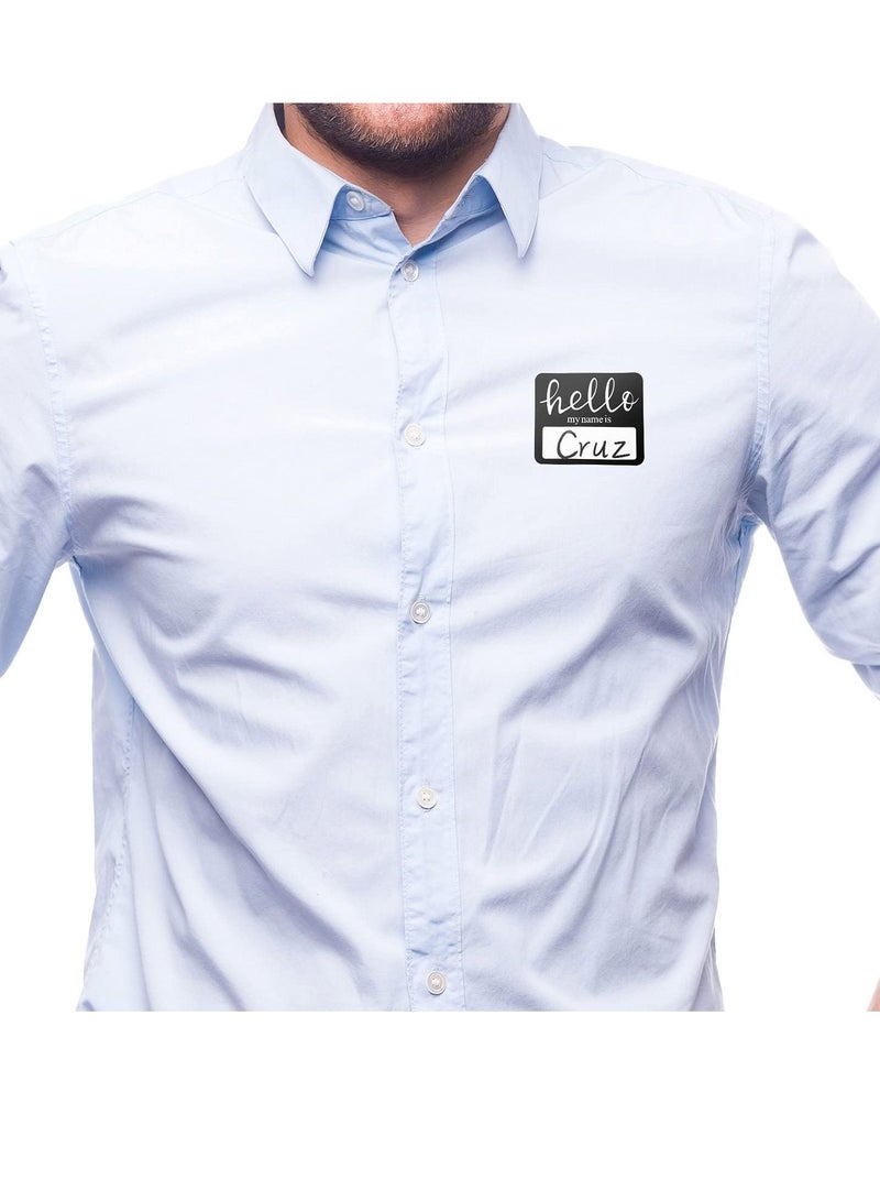 SYOSI Name Stickers, 40 Sheets Hello Name Tags Stickers Baby Kids Name Sticker Labels for Home Classroom School Conferences Office and Mailing - Image 2