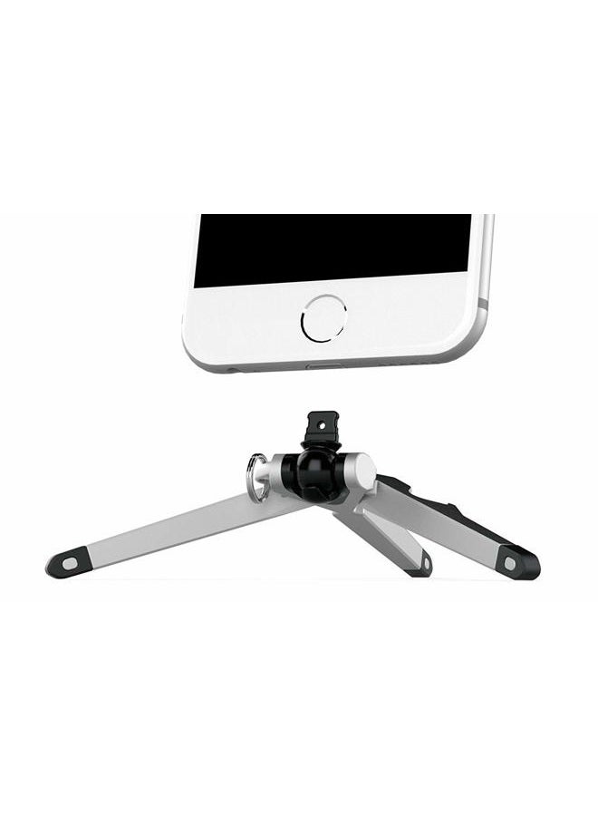 KENU Stance | Tripod for iPhone 6s Plus, 6s, 6 Plus, 6, SE, 5s, 5c, 5, and iPod iTouch Gen 5 | ST3-KK-NA, Gray/Black - Image 4