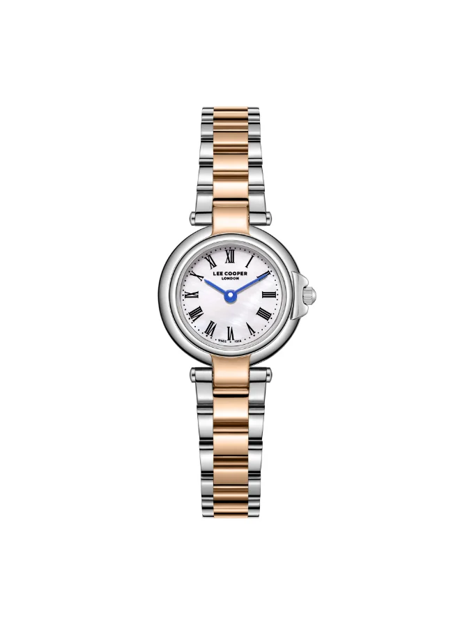 لي كوبر ساعة نسائية معدنية بعقارب . -  مم