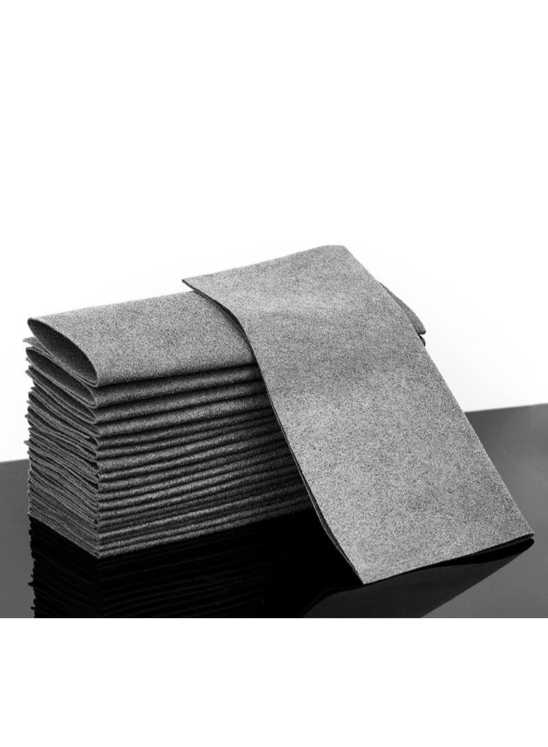 3-Piece Set Of Thickened Ultra-Fine Fiber Cloth, 30 * 30cm, Nano Non-Woven Fabric, Suitable For Glass, Windows, Mirrors, Screens, Kitchens  - Image 1
