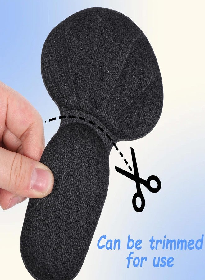 Qulkws 8 Pcs Adhesive Back of Heel Cushion Pads, Heel Grips Inserts for Boots, Reusable Heels Guards Liners, Too Big Loose Shoes, Shoe Liners Heels Protectors Improve Shoe Fit for Women Men - Image 5