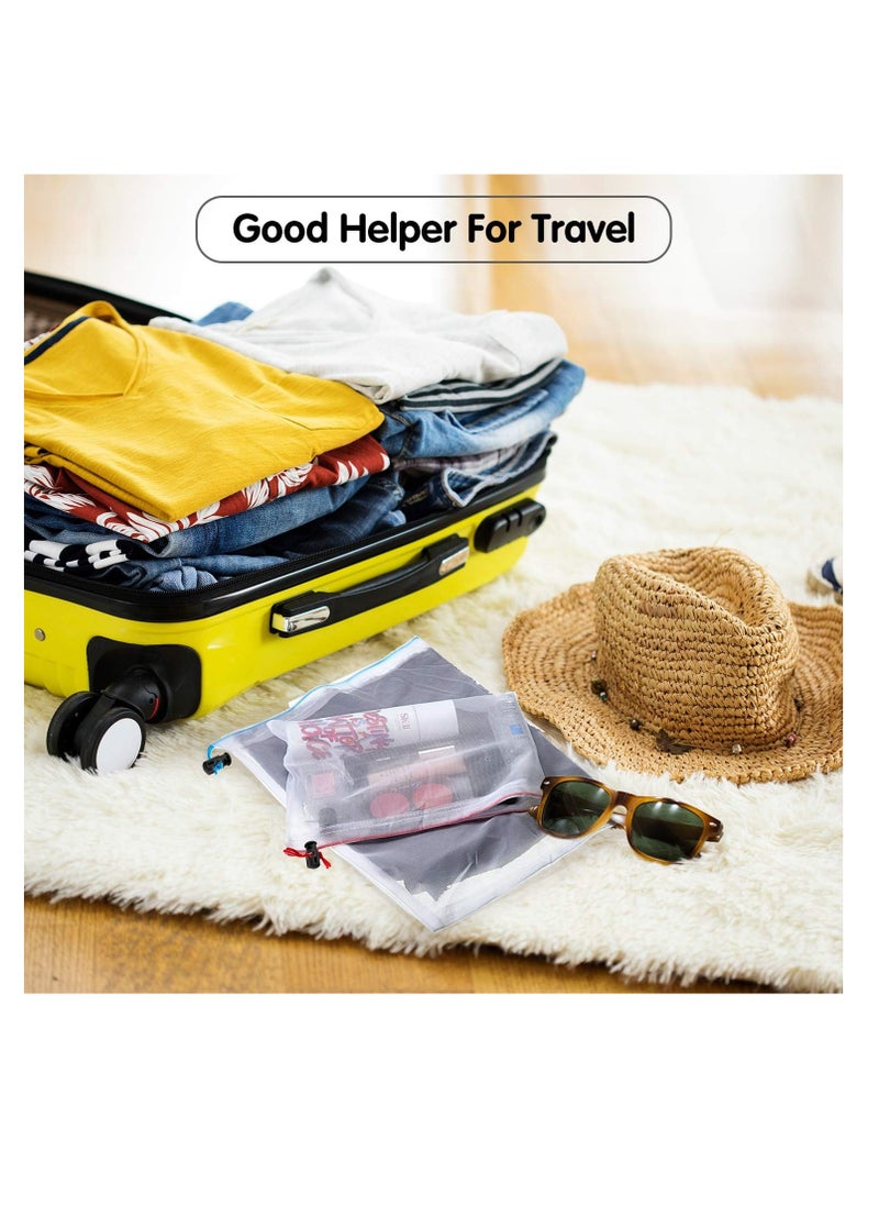 RATSAW - 20Pcs Reusable Mesh Pouch Toy Storage Bags Drawstring Washable Organization 5 Large 8 Medium 7 Small Puzzles Games Storage - Image 1