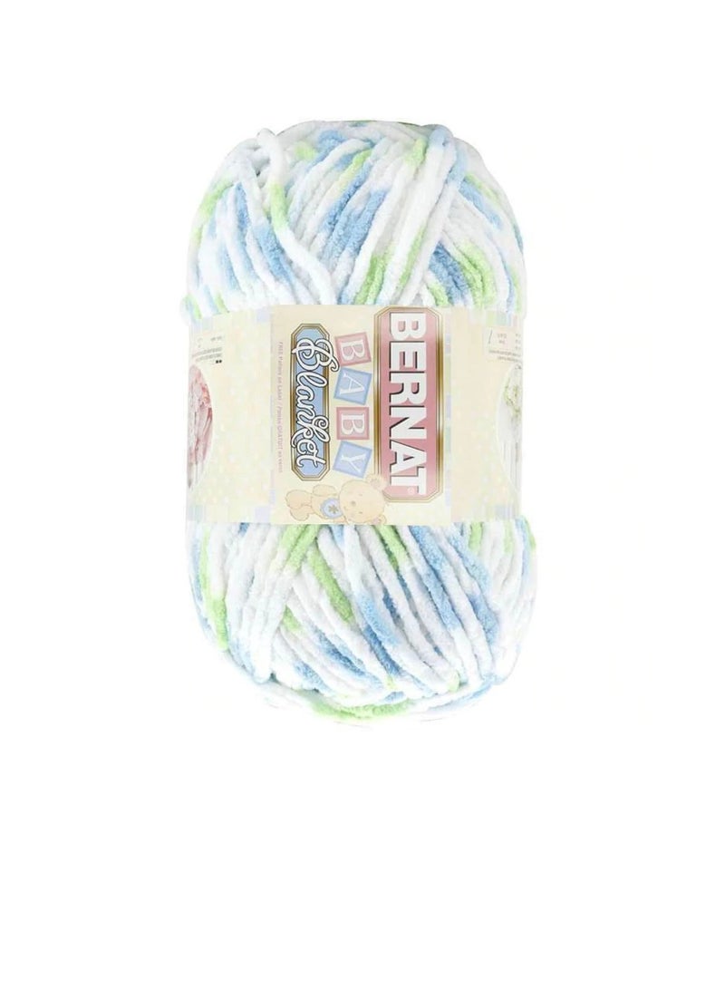 Bernat Bernat Baby Blanket Big Ball Yarn Funny Prints - Image 1