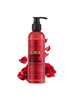 Botanic Hearth Botanic Hearth British Rose & Almond Body Wash with Shea Butter | Moisturizing Body Wash Shower Gel for Softer, Smoother Skin | Sulfate & Paraben Free | for Women & Men | 245ml  - Image 2