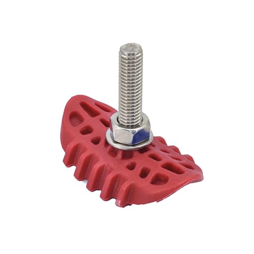PPR PIT PRO RACING Tyre Rim Lock for Dirt Bike Tyre Safe Bolt 16 185 215 250 Inner Tire Lock Fits for Pit Monkey Bike Motorcycle Wheel Wheel Rim16Red - Image 1
