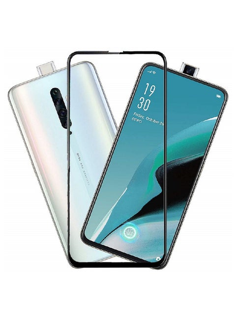 Tempered Glass Screen Protector 5D Designed For Oppo Reno2 F Full Glue Edge to Edge Full Screen Coverage And Bubble Free