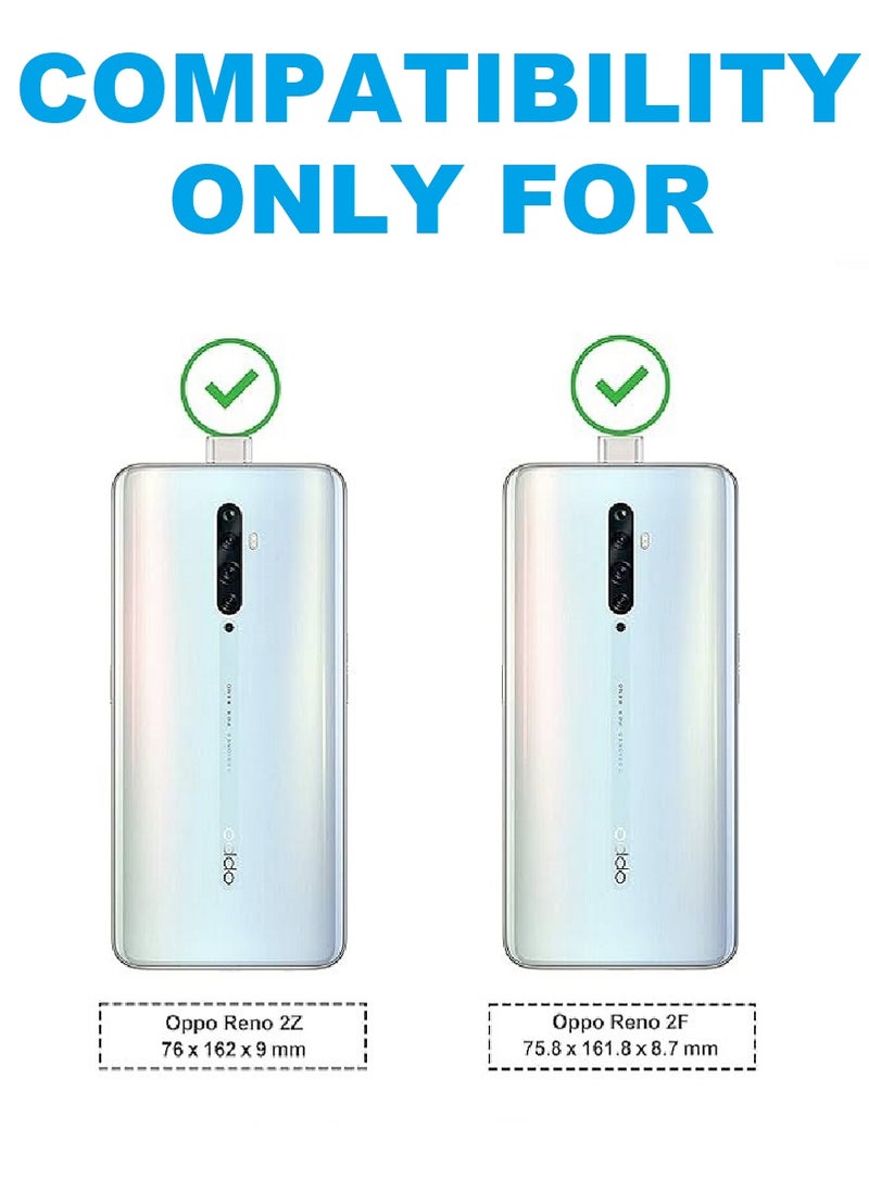 Tempered Glass Screen Protector 5D Designed For Oppo Reno2 F Full Glue Edge to Edge Full Screen Coverage And Bubble Free