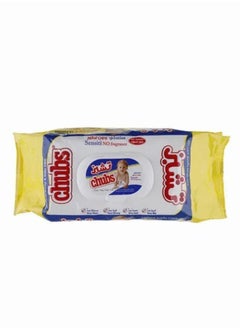 Chubs Sensitive Baby Wipes Flow Pack, 80'S 
