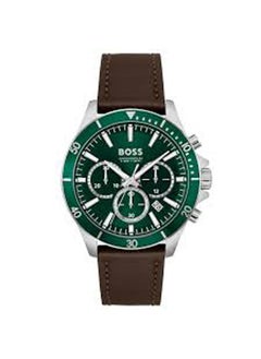 BOSS Leather Chronograph Watch HB151.4098  - Image 1