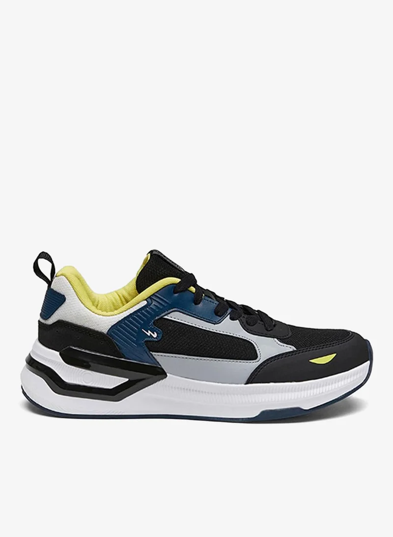 كامبس Men Cove Motion Massage Tech Lace-Up Sneakers-Black