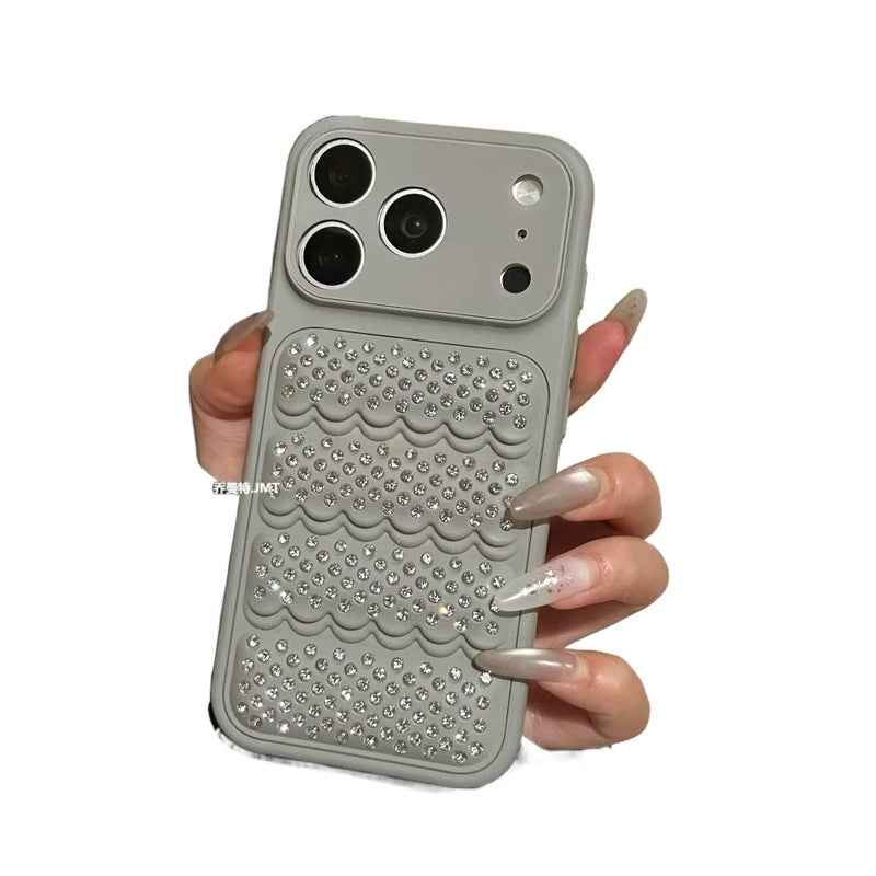 غطاء واقي بAcrylic لـ iPhone 12 مع مقاوم للصدمات وحماية من السقوط مع مقاوم للصدمات مع حامل قائم مع مغناطيس قوي باللون بنفسجي مغناطيسي بوظيفة حامل من الأكريليك باللون البنفسجي - Image 3