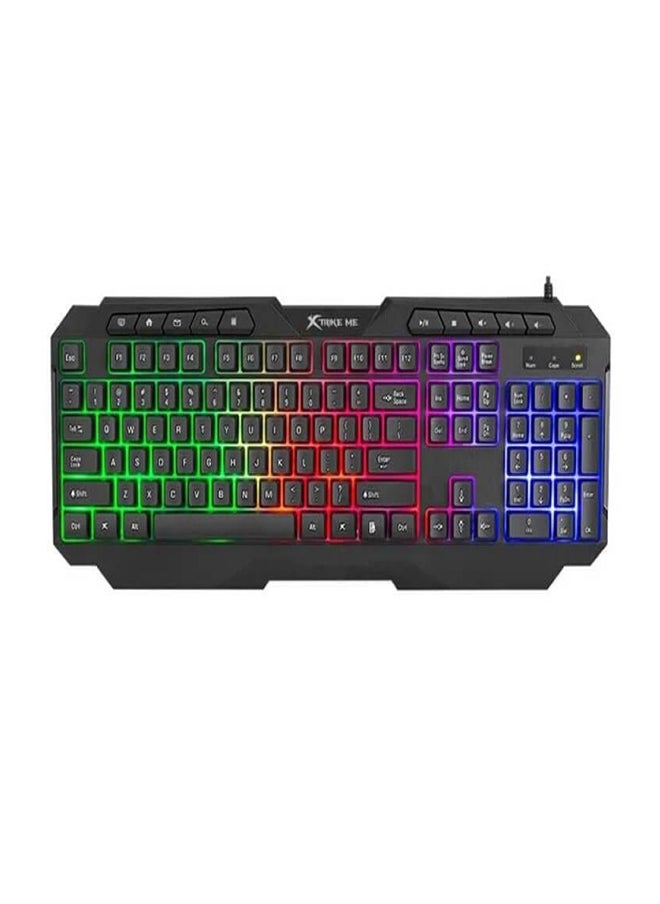 Gaming Accessories Set: Keyboard + Mouse + Mouse Pad + Headset
