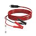 ELFCULB Alligator Clips to Male Cigarette Lighter 14AWG Battery Clamps to Male 12V Cigarette Plug for Boat Cars UTV5FT - Image 2