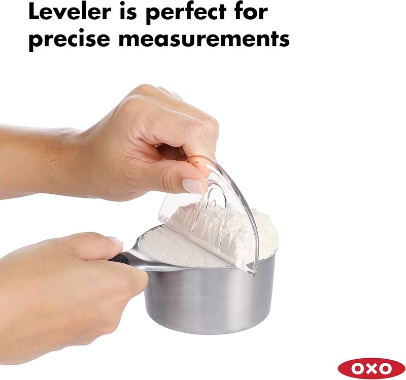 OXO Gulf user preference oriented build Good Grips POP Container Accessories 4-Piece Baking Set Dust tight seal - Image 3