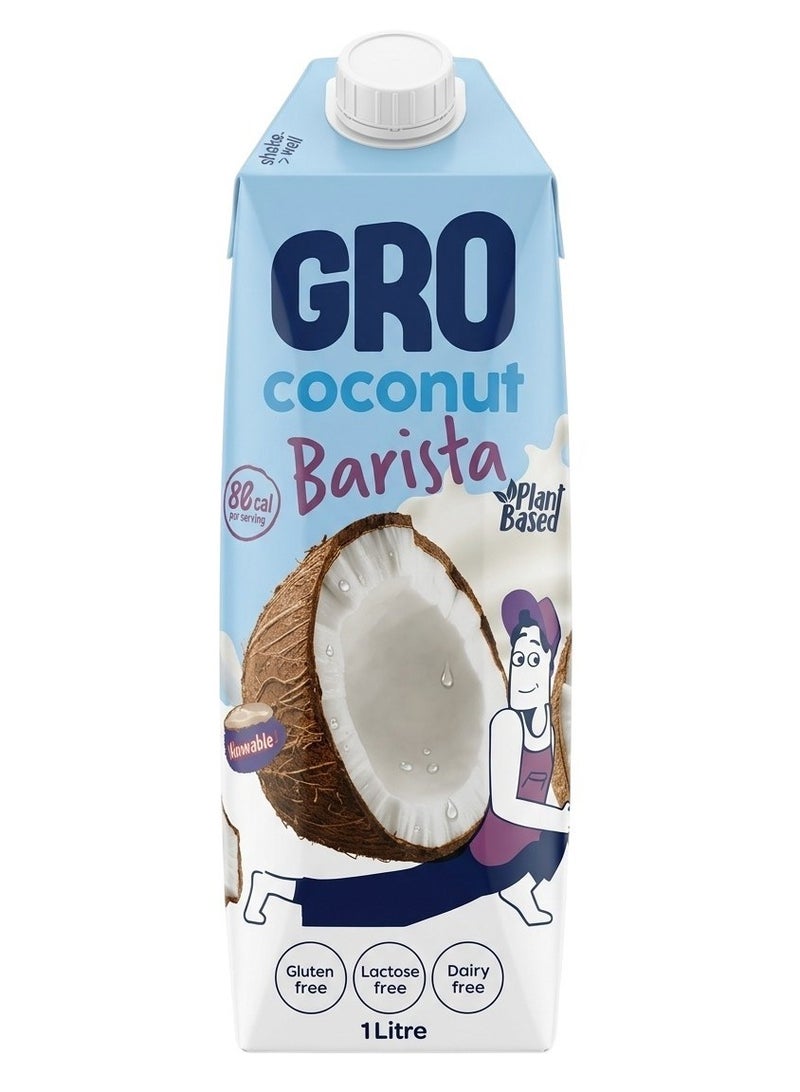 GRO Barista Coconut Milk Lactose & Gluten Free - 1L - Image 1