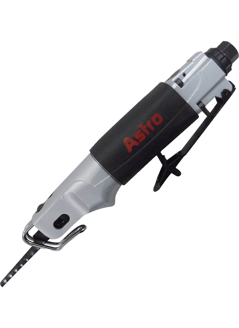 Astro Pneumatic Tool Astro Pneumatic Tool 930 Air Body Saber Saw with 5pc 24 Teeth per Inch Saw Blades, Black, Silver 