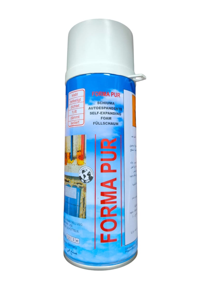 German Foam Spray – High-Quality Insulating & Cleaning PU Foam – Multi-Purpose Expanding Foam Spray for Sealing, Filling, and Waterproofing Applications – Made in Germany  - Image 1