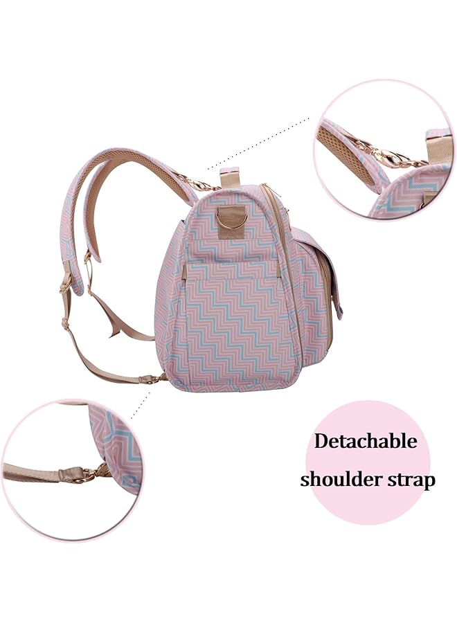 إيروريكس حقيبة ظهر للحفاضات مع دعم كبير لعربة الأطفال تم تحويلها إلى حقيبة حمل - Image 4