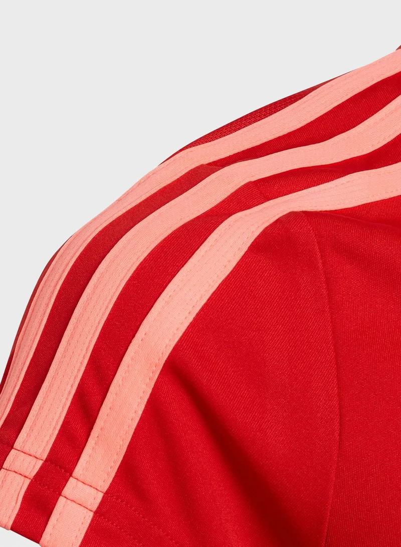 Adidas Youth Designed 2 Move 3-Stripe T-Shirt