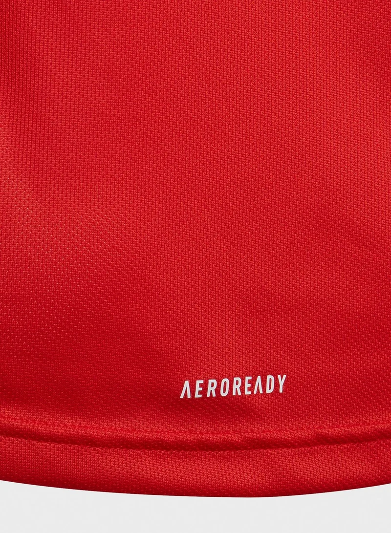 Adidas Youth Designed 2 Move 3-Stripe T-Shirt