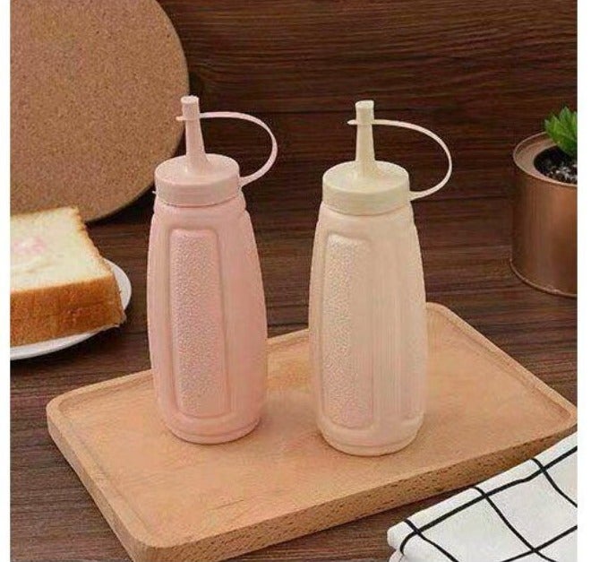 Premium 2-Piece Refillable Sauce Squeeze Bottle Set – Leak-Proof Condiment Dispensers for Ketchup, Mayonnaise, Honey & Sauces | BPA-Free Food-Grade Plastic - Image 2