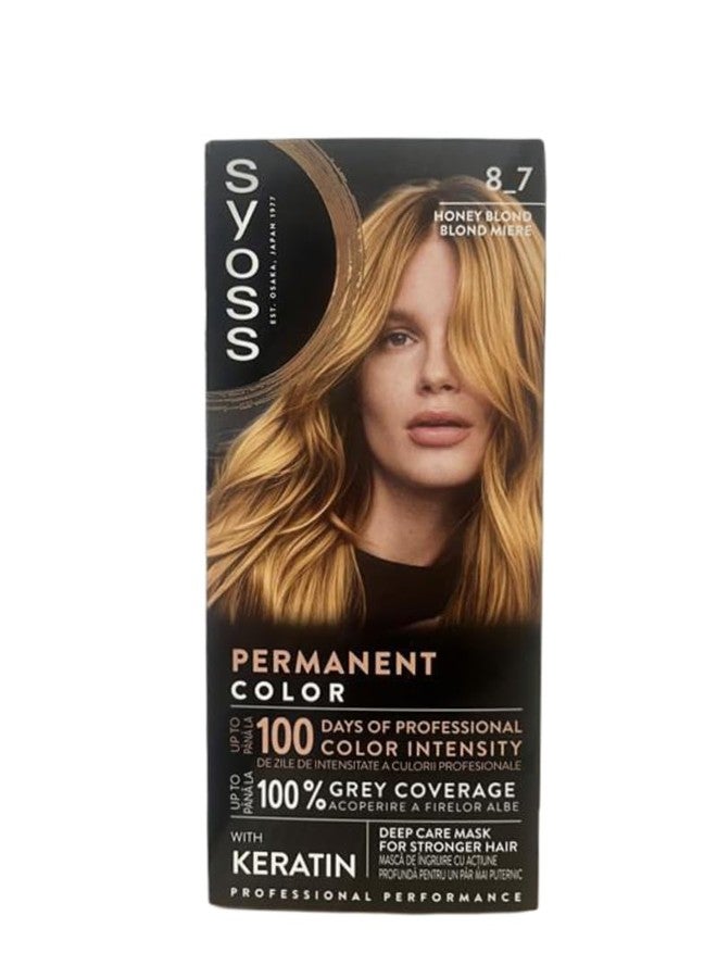 Syoss Professional Performance Coloration 8-7 Honigblond 115 ml