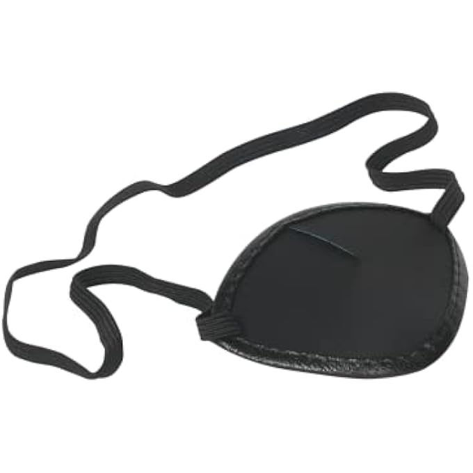 Flents Eye Patch, Concave Shape Minimizes Pressure,Black,One Size (Pack of 1) - Image 1