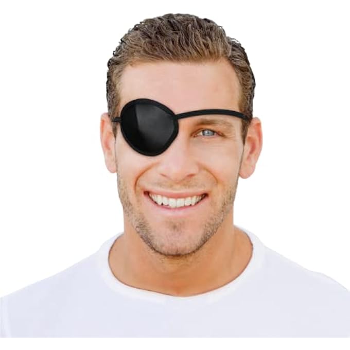 Flents Eye Patch, Concave Shape Minimizes Pressure,Black,One Size (Pack of 1) - Image 2