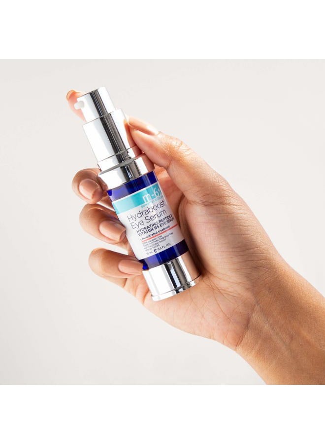 M-61 Hydraboost Eye Serum | Hydrating, Firming Eye Serum With Peptides, Vitamin B5. Lightweight. Dermatologist Tested For All Skin Types - 0.5 Fl Oz - Image 4