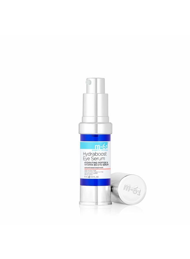 M-61 Hydraboost Eye Serum | Hydrating, Firming Eye Serum With Peptides, Vitamin B5. Lightweight. Dermatologist Tested For All Skin Types - 0.5 Fl Oz - Image 3