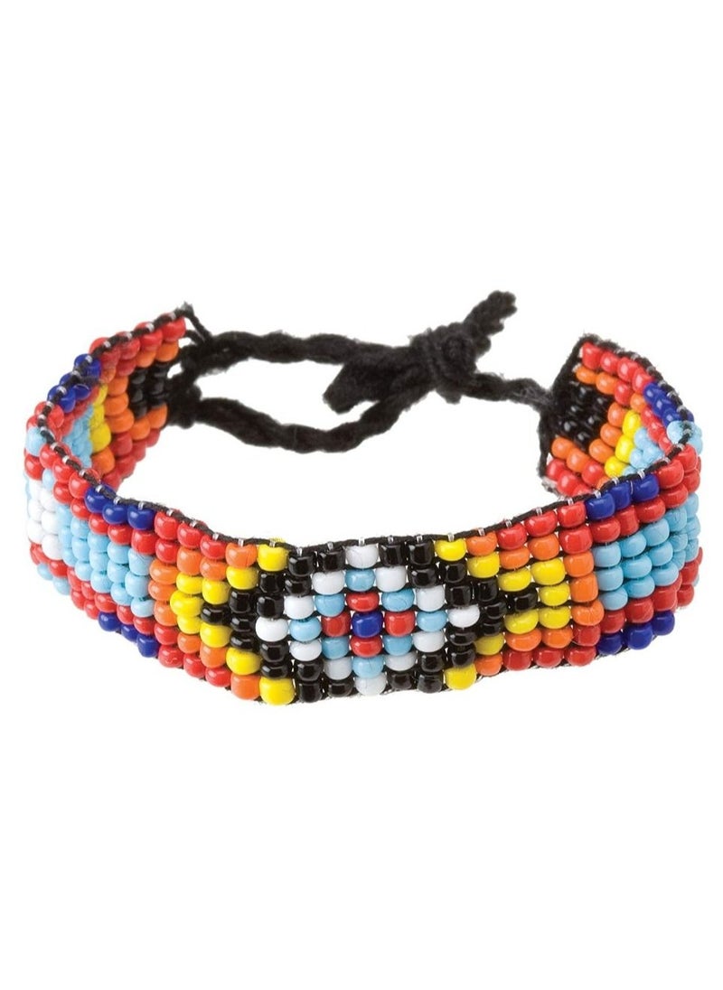 Mountain Gems Frame Bead Loom Kit for Beaded Bracelets Earrings Belts Making Includes Seed Beads  - Image 5