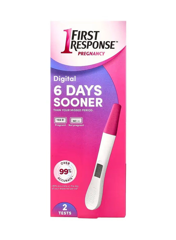 FIRST RESPONSE First Response, Digital Pregnancy Test, 2 Tests  - Image 2