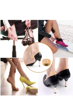 SYOSI 4 Rolls Foot Hand Care Protector Sticker, Heel for Men and Women Heel Sticker Silicone Gel Protector, Waterproof Foam Heel Sticker Tape for Feet Toe Finger to Prevention Blister, Chafing, Friction  - Image 5