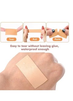 SYOSI 4 Rolls Foot Hand Care Protector Sticker, Heel for Men and Women Heel Sticker Silicone Gel Protector, Waterproof Foam Heel Sticker Tape for Feet Toe Finger to Prevention Blister, Chafing, Friction  - Image 3