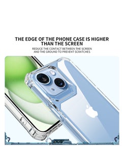 Gear4 Premium Protection Series Crystal Palace D3O Crystalex Drop Protection Transparent Case Cover For Apple iPhone 15 2023 Clear  - Image 3