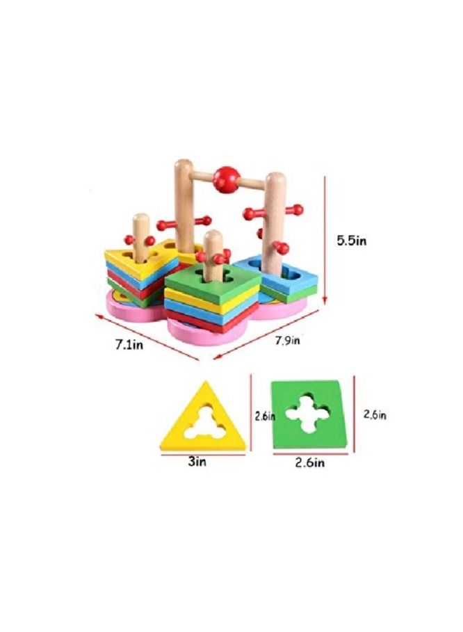 3D Motor Skilled Game Wooden Toy - Image 2