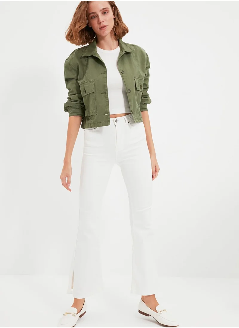 trendyol High Waist Straight Jeans