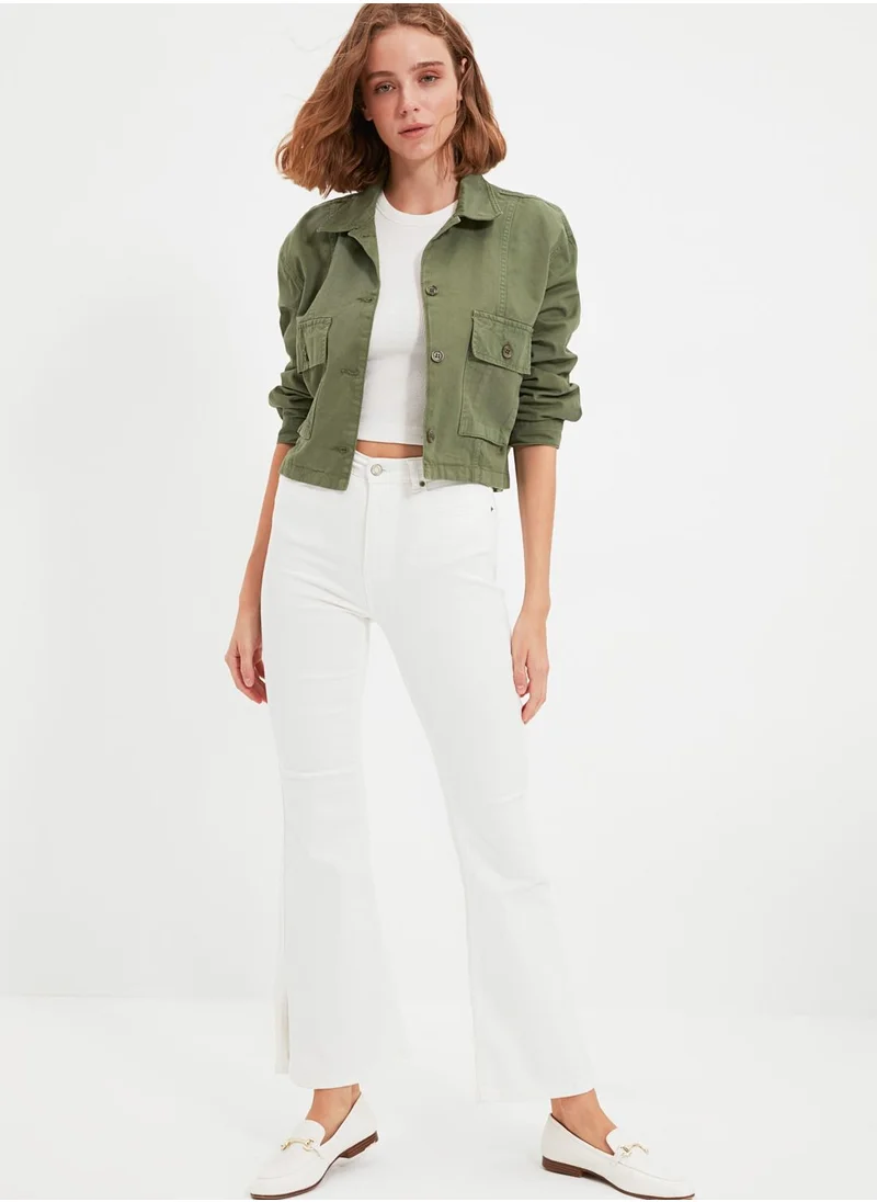 trendyol High Waist Straight Jeans
