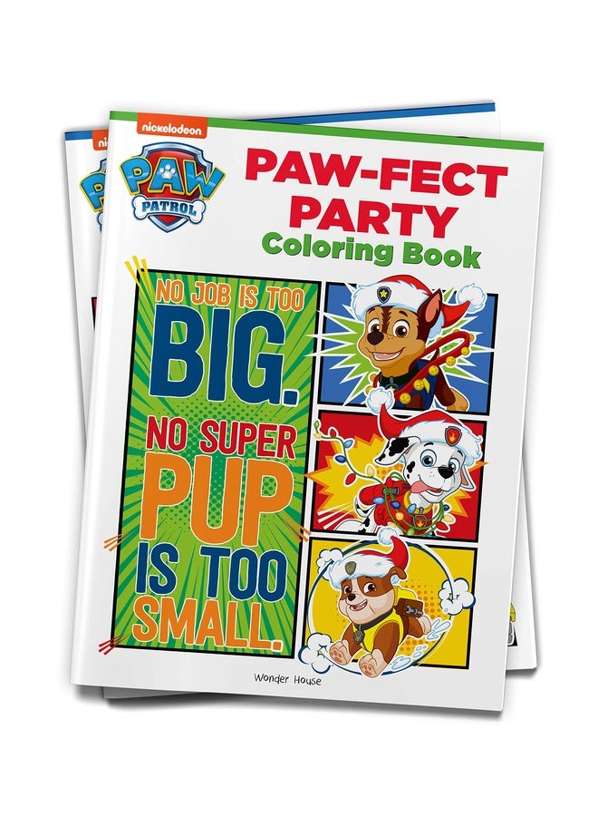Paw-fect Party: Paw Patrol Coloring Book For Kids
