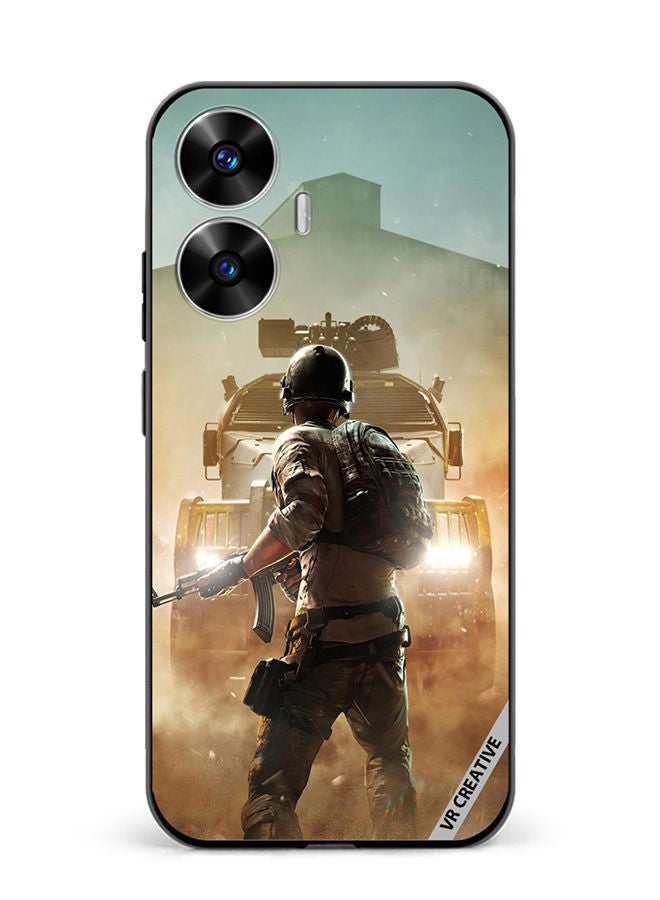 VR CREATIVE Protective Case Cover For Realme C55 Pubg Design Multicolour - Image 1