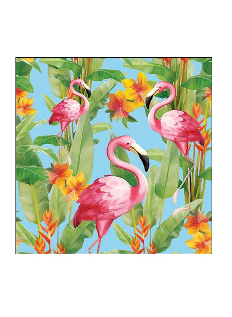 Ambiente Large Flamingo Napkins