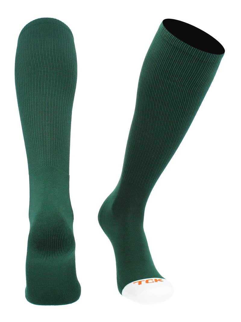 TCK Prosport Performance Tube Socks (Dark Green, Medium)