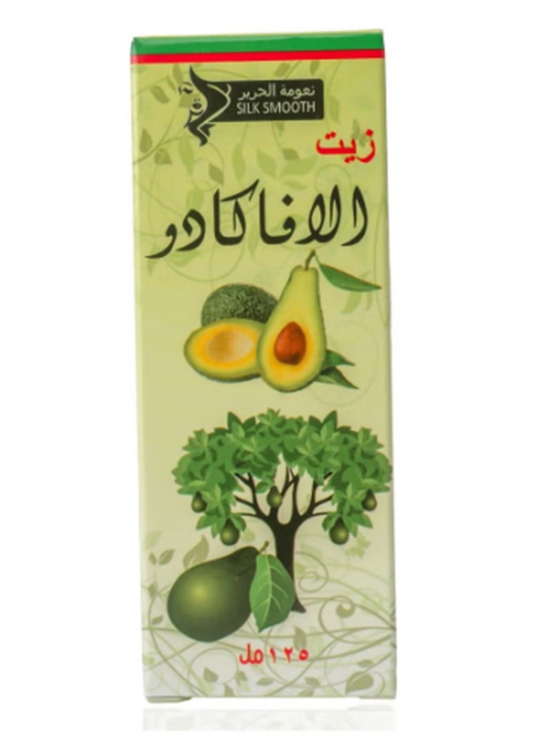 SILK SMOOTH Pure Avocado Oil for Face and Hair - Natural Elixir Infused with Nutrients for Skin and Hair Wellness, Cold-Pressed for Ultimate Purity and Nourishment