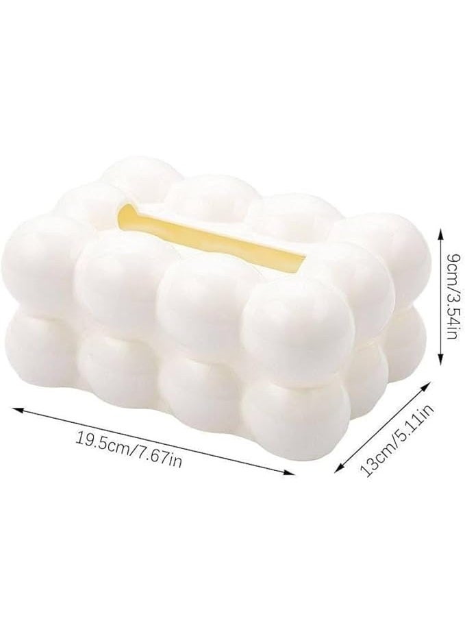 سبيس شوب علبة مناديل شكل بابلز بلاستيك - Image 2