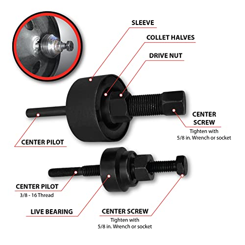 Performance Tool W87022 Power Steering Pump Pulley Compatible with GM - Image 5