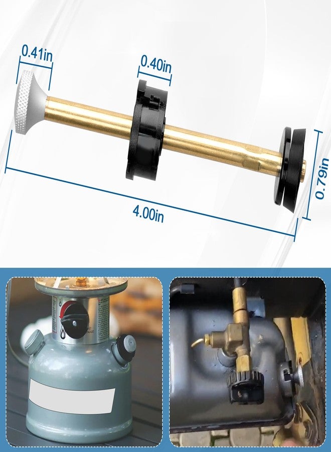 LVACODV Camping Lantern & Stoves Replacement Parts - Universal Plunger Metal Part, Plunger Pump Repair Kit 242J5201 - Compatible with Coleman Dual Fuel Lantern & Camping Stoves - Image 2
