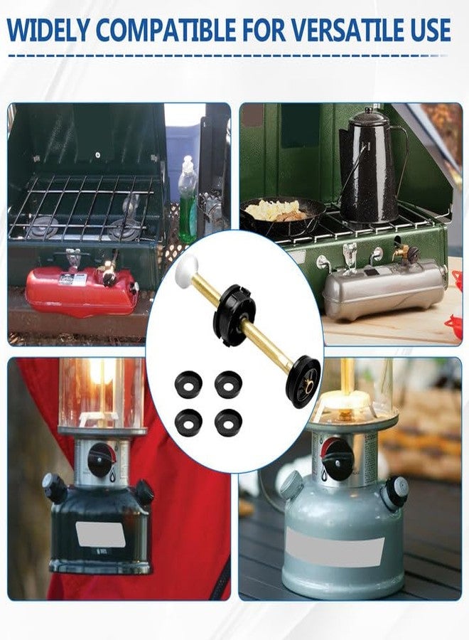 LVACODV Camping Lantern & Stoves Replacement Parts - Universal Plunger Metal Part, Plunger Pump Repair Kit 242J5201 - Compatible with Coleman Dual Fuel Lantern & Camping Stoves - Image 4