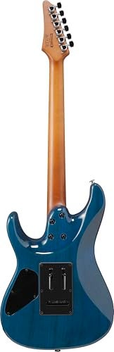 Ibanez AZ24S1F Standard 6String RightHanded Electric Guitar with Roasted Maple Neck and Jatoba Fretboard Transparent Turquoise Burst - Image 3