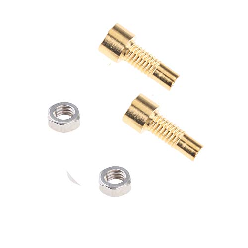 KOOBOOK 2Pcs Copper Headset Earphone Connector MMCX Screws Nut for Earphone - Image 1