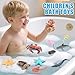 THINKBAY 12PCS Ocean Sea Animal Toys for KidsRealistic Soft Plastic SharkWhaleDolphinHermit CrabOctopusStarfishSea TurtleParty Favors Birthday Gifts Cake Toppers for Boys Girls - Image 4